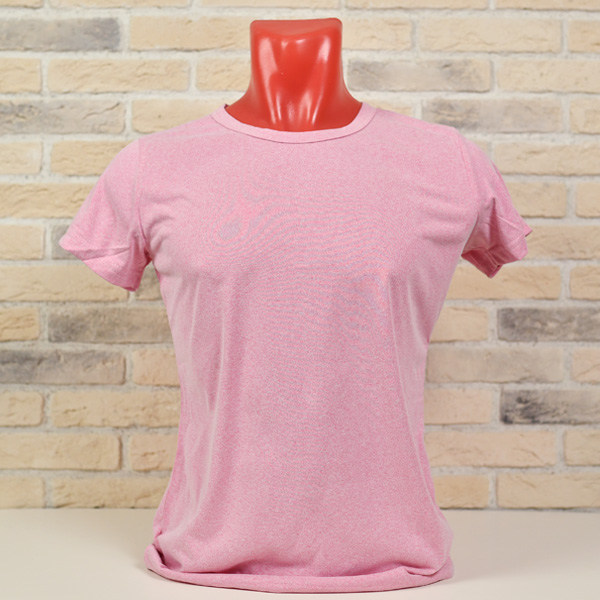 Печать на розовой футболке